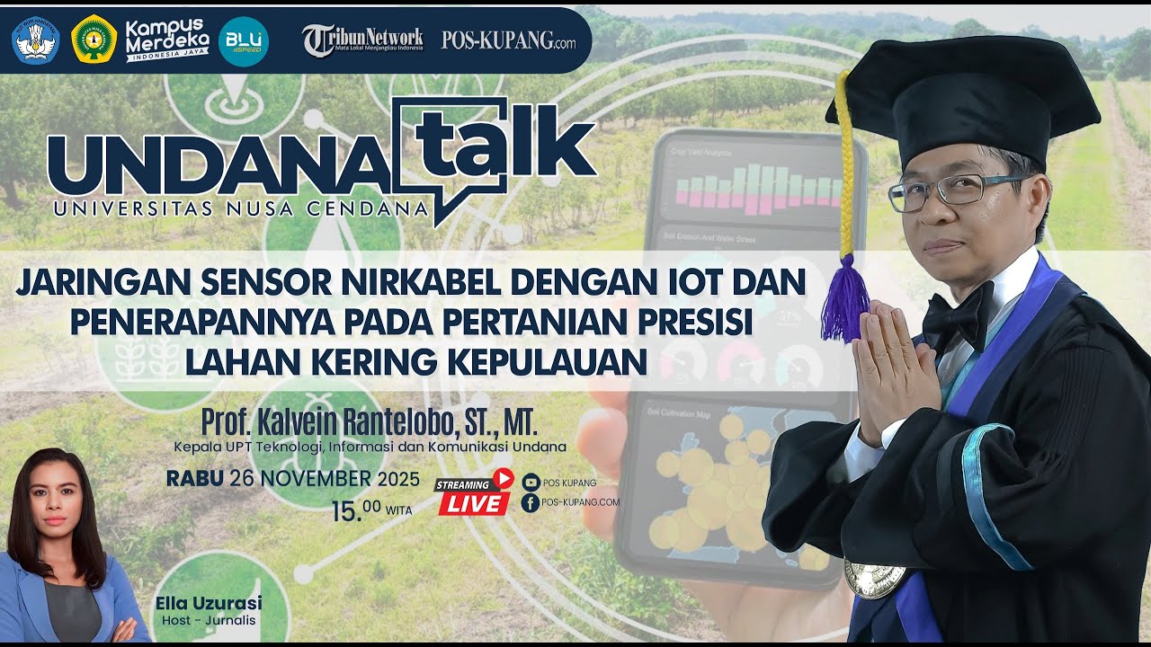 JARINGAN SENSOR NIRKABEL DENGAN IOT DAN PENERAPANNYA PADA PERTANIAN PRESISI LAHAN KERING KEPULAUAN