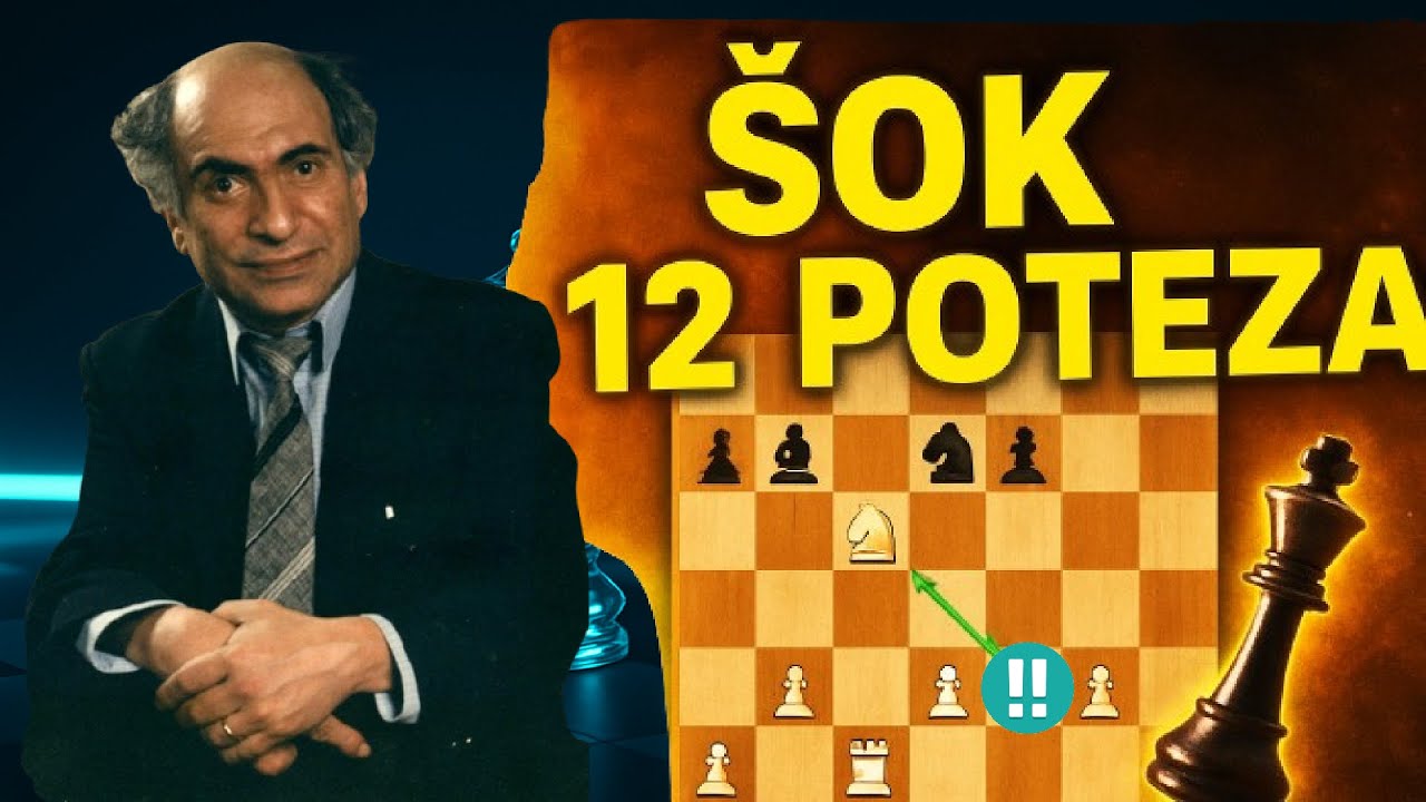 ŠOK! Taljevih 12 poteza koje protivnik nije preživeo! #svetsaha #šah