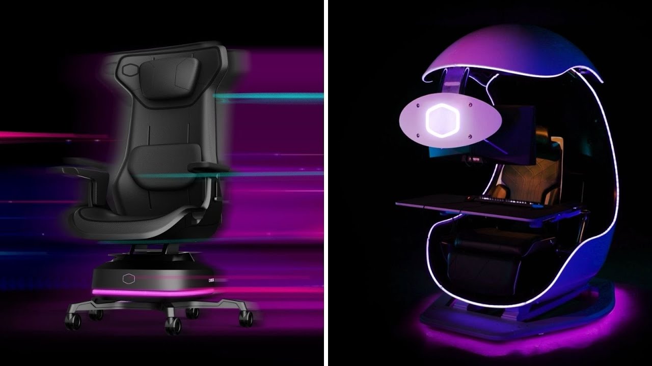 New Cooler Master Orb X Immersive Gaming Chair! D BOX Haptic Engine! Summer Summit 2021!