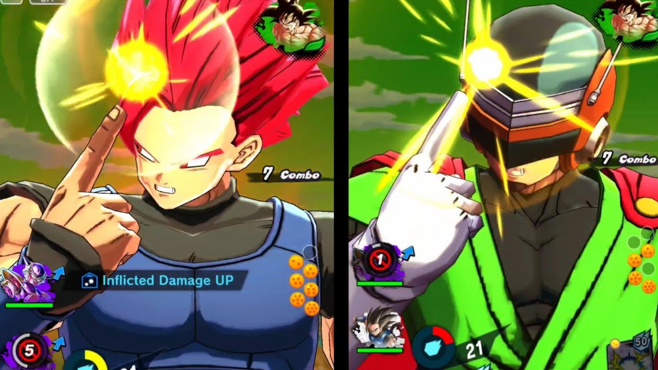 (Side by Side)Shallot Doing All F2P Characters Special Move!!!-Dragon Ball Legends