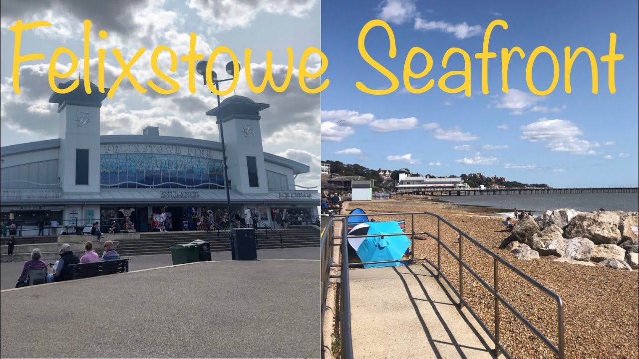 Let’s Explore Felixstowe Seafront / Summer Vlog 2024