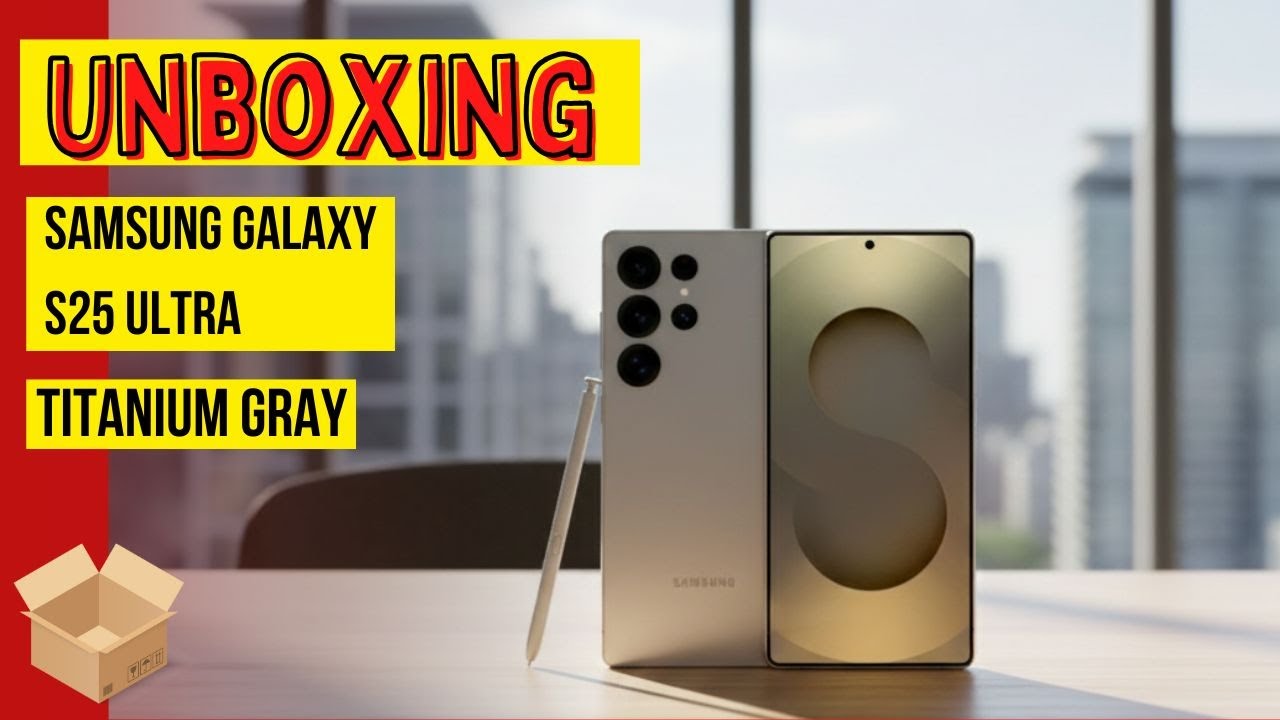 👉 Samsung Galaxy S25 Ultra UNBOXING 🔥 ¿El mejor smartphone de 2025?