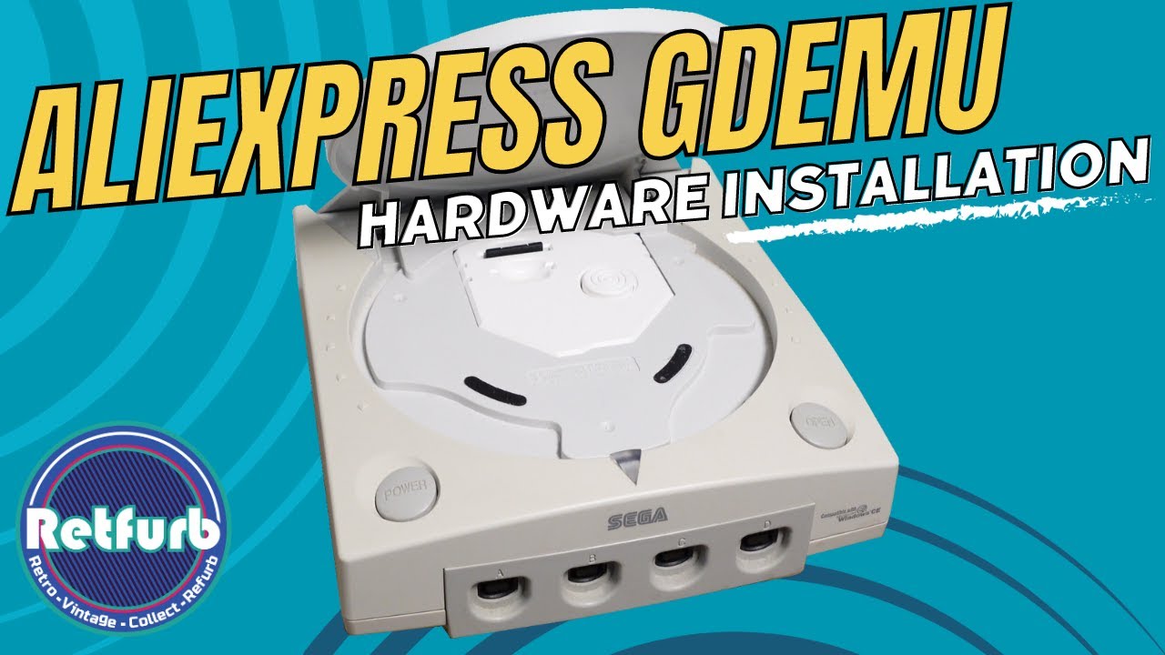 Установка Sega Dreamcast AliExpress GDEMU — Инструкция — Retfurb Vintage Gaming