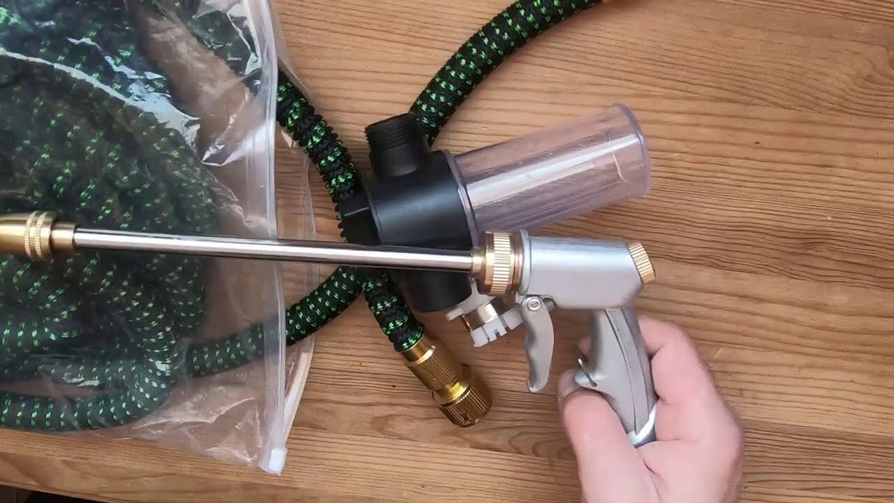 Приспособа из Китая которая ЗАМЕНИТ мойку karcher! Как качественно и быстро помыть Коптильню,Машину!