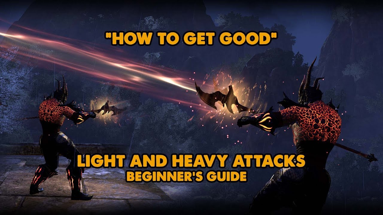 ESO - How To Get Good - Light & Heavy Attacks for beginners
