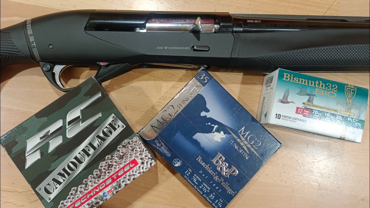 TEST nuovo Benelli BE DIAMOND con canna ADVANCED IMPACT , acciaio, bismuto, TUGSTENO e piombo