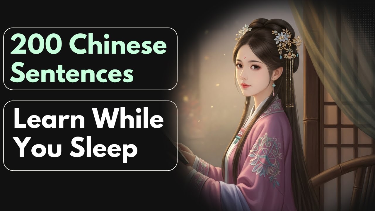 Learn 200 Chinese Sentences While You Sleep | Chinese Conversation #27
