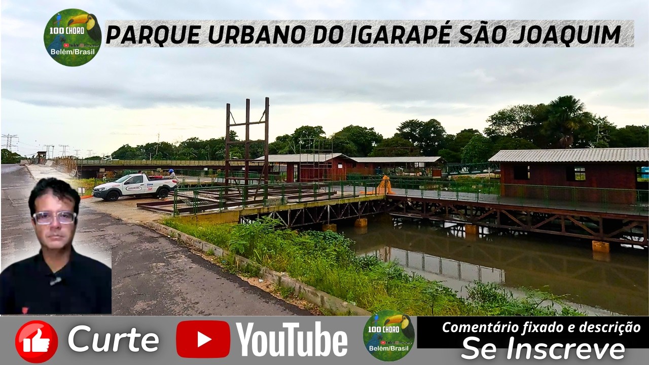 PARQUE urbano do IGARAPÉ São Joaquim em Belém HOJE ! Inauguração a vista?