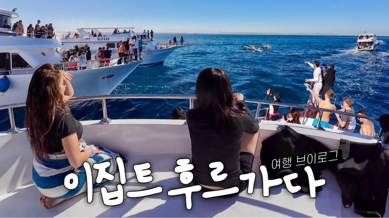 🇪🇬#6 한국인 1도 없는 동남아보다 싼 휴양지, 이집트 후르가다 여행 | 홍해 바다 돌고래 투어, GoBus | Egypt Travel