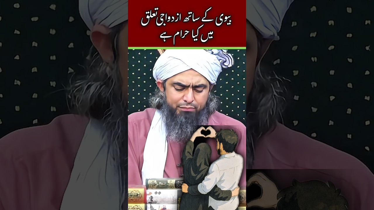 Biwi Se Azdawaji Taluq Me Kya Haram Hai #engineermuhammadalimirza #shorts #bayan