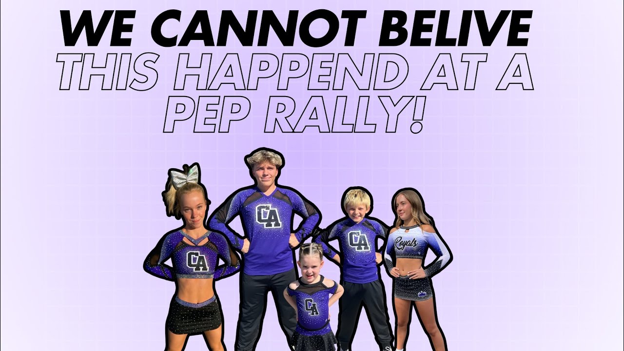 EPISODE 1: We cannot believe this happened at a Pep Rally!
