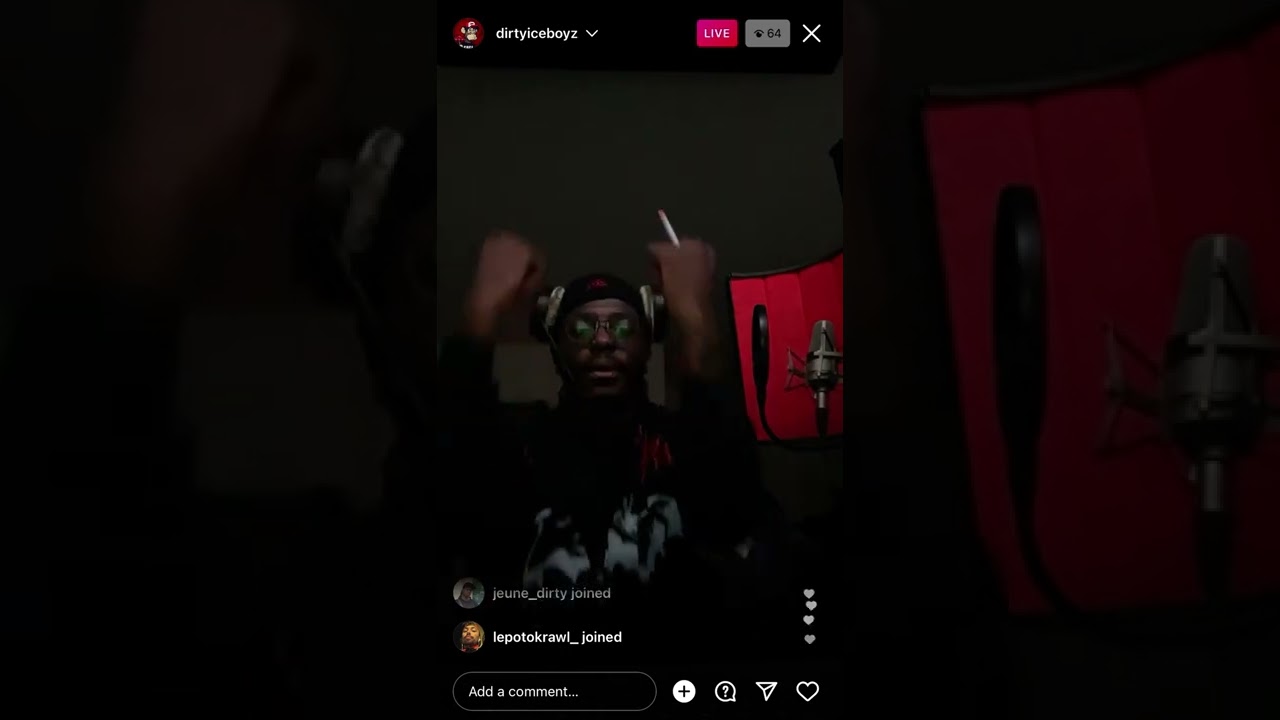 Dirtyiceboyz compose un son en live [Extrait]