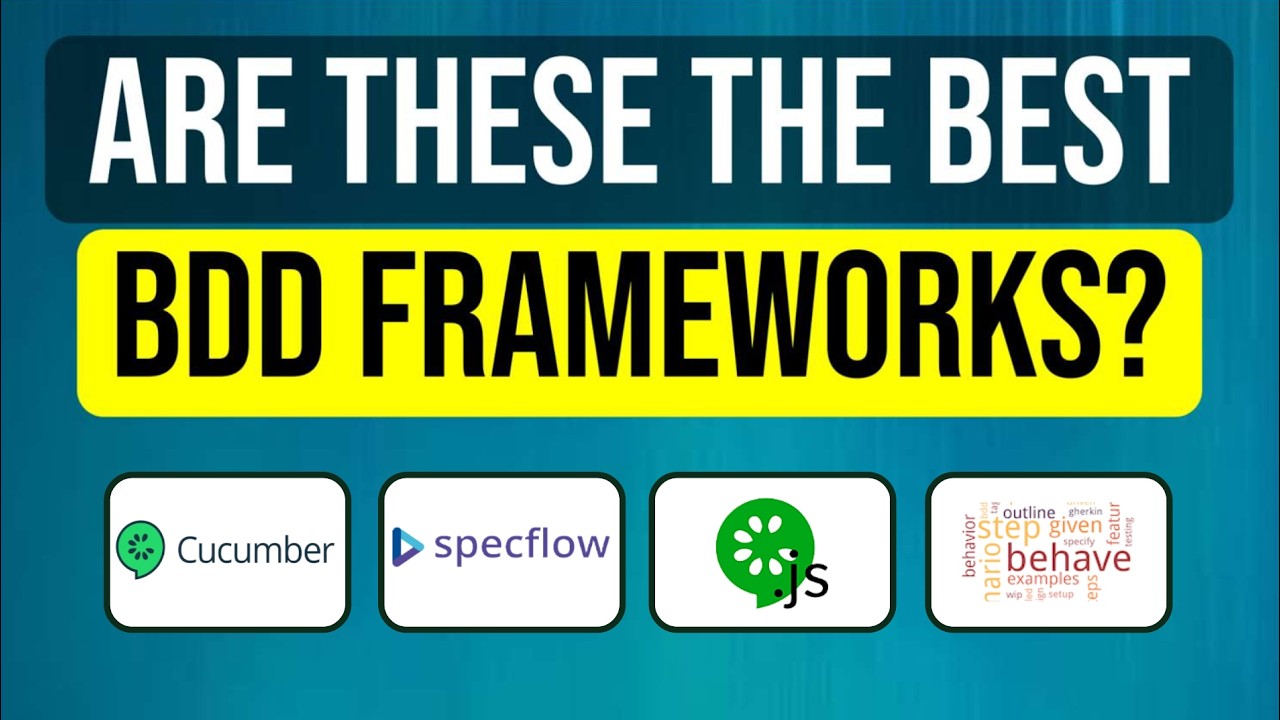 Best BDD Automation Frameworks| Cucumber, SpecFlow, Behave & More Explained!