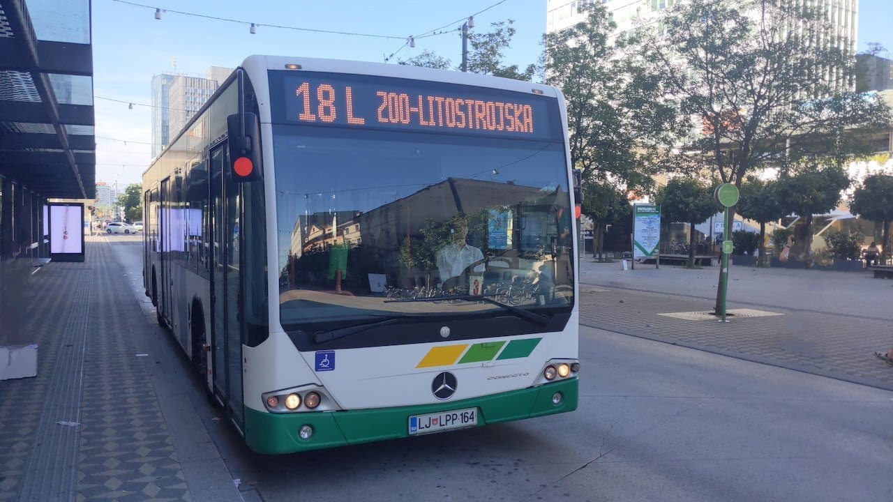 Mercedes-Benz O628 Conecto #164 [🚍18L] - LPP Ljubljana