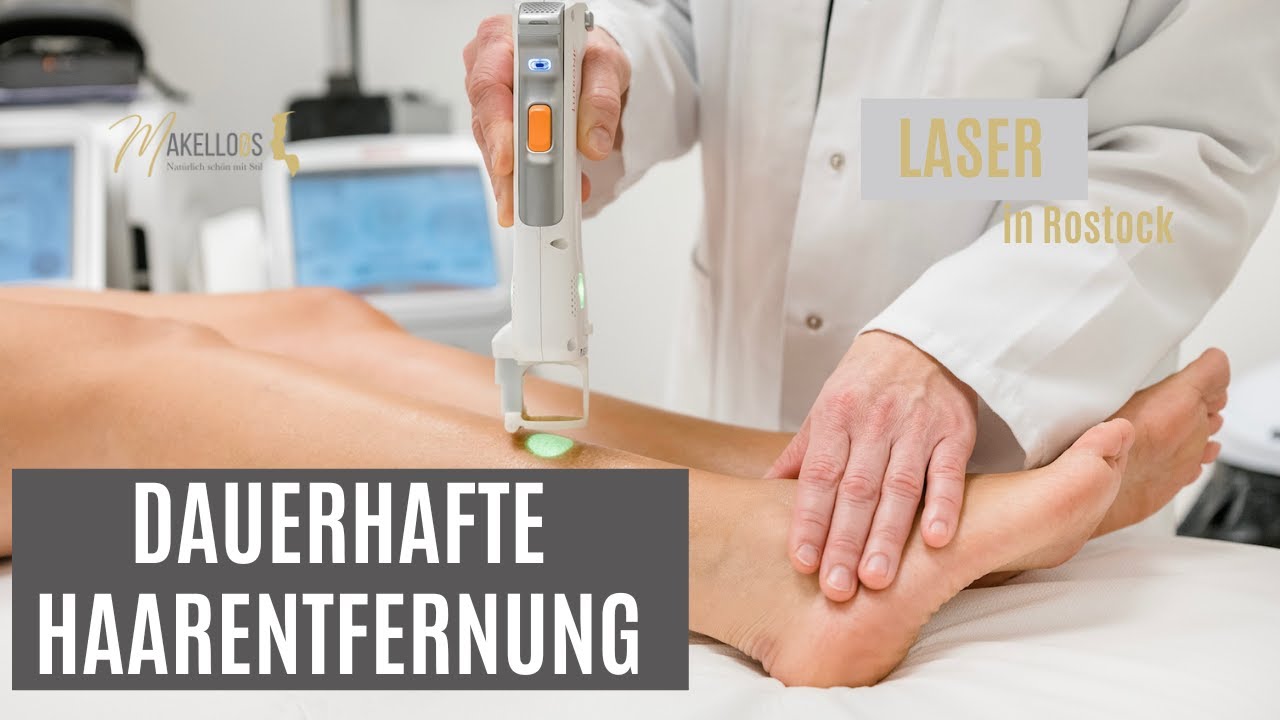 Dauerhafte Haarentfernung mit dem Alexandrit Laser - Makelloos Rostock Dr. Teichert