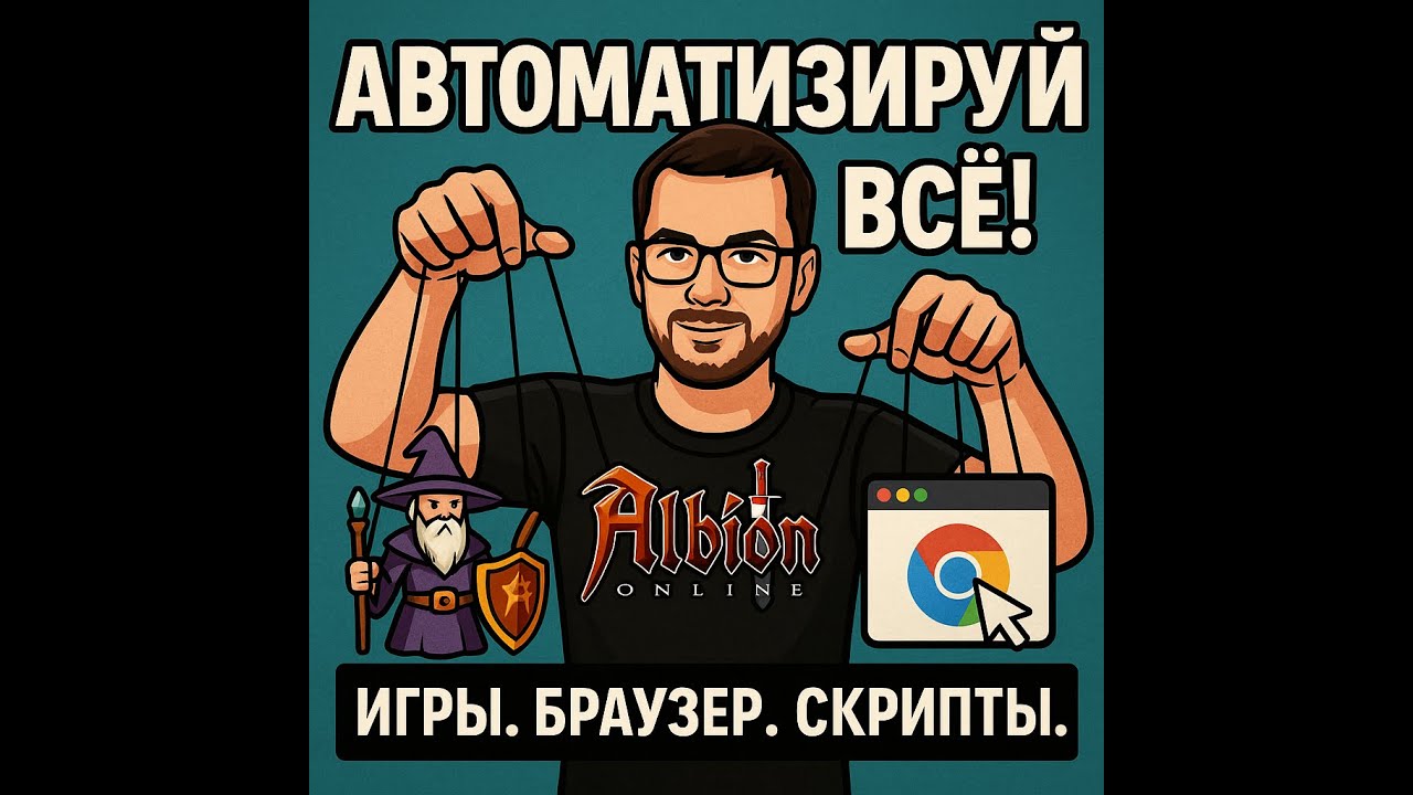 Автоматизация всего: от игр до браузера — твой старт в мире ботов