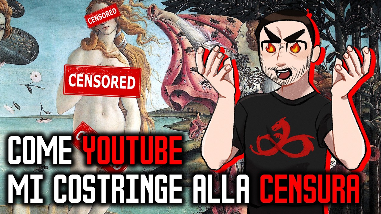 Come YOUTUBE mi costringe alla CENSURA