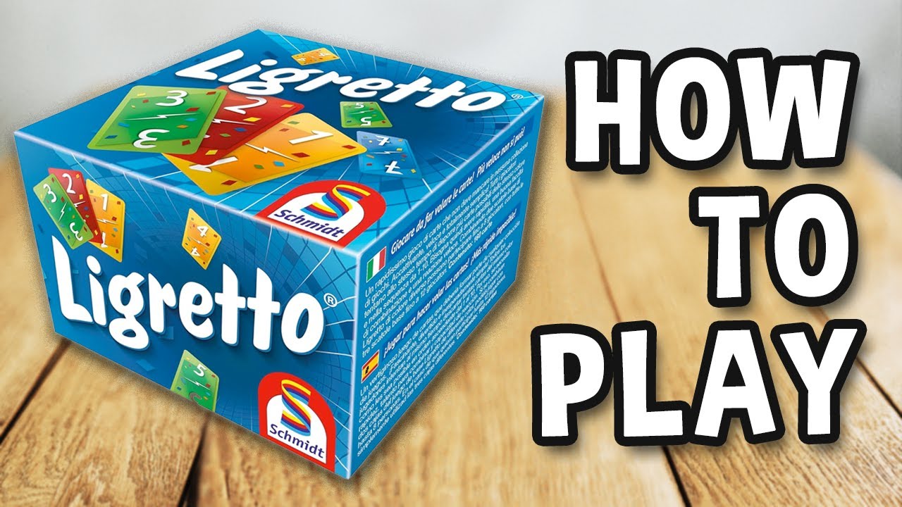 how to play LIGRETTO (official gameplay and rules) | SPIELREGELN TV