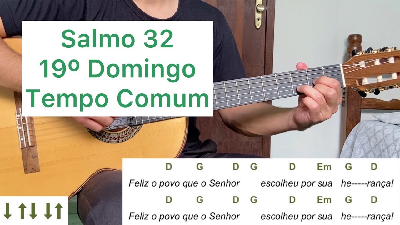 SALMO 32 | 19&ordm; Domingo do Tempo Comum | [letra e cifra]