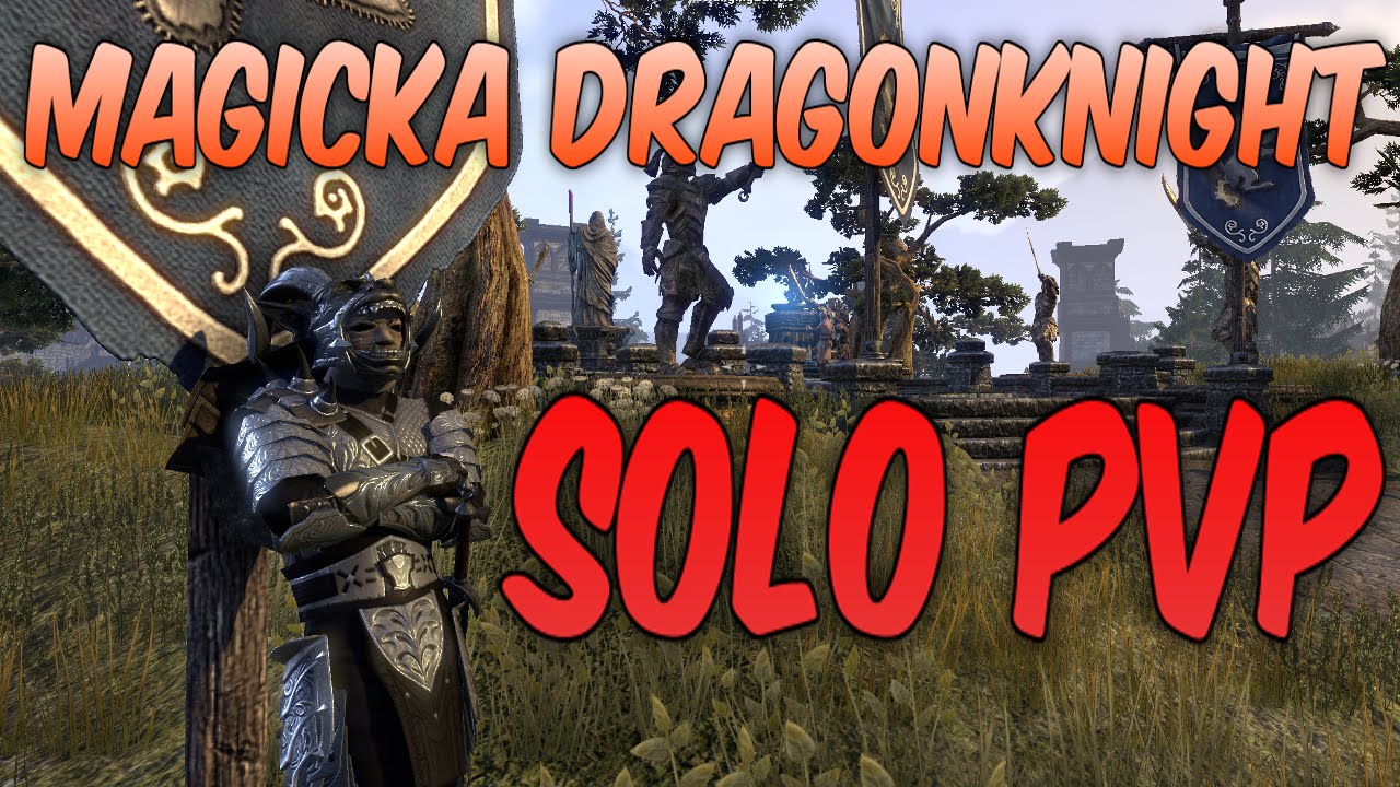 ESO PvP | Magicka Dragonknight 1vX (New Build)