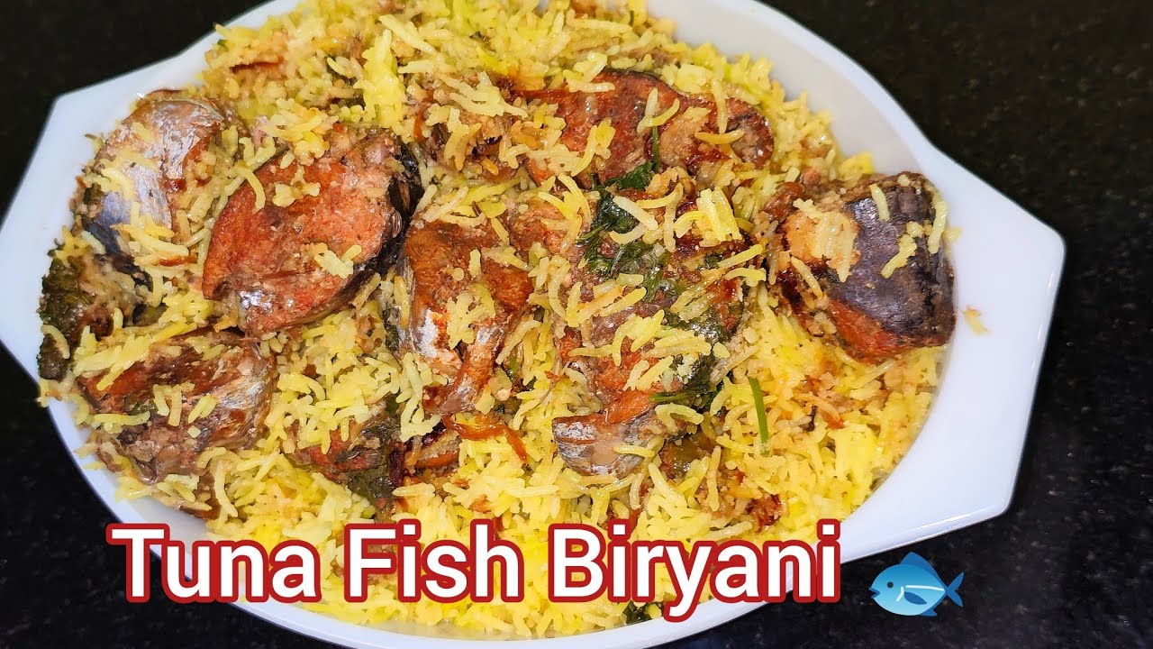 Authentic Tuna Fish🐟 Biryani Recipe | Easy South Indian Style Spicy & Flavorful Fish Biryani at Home