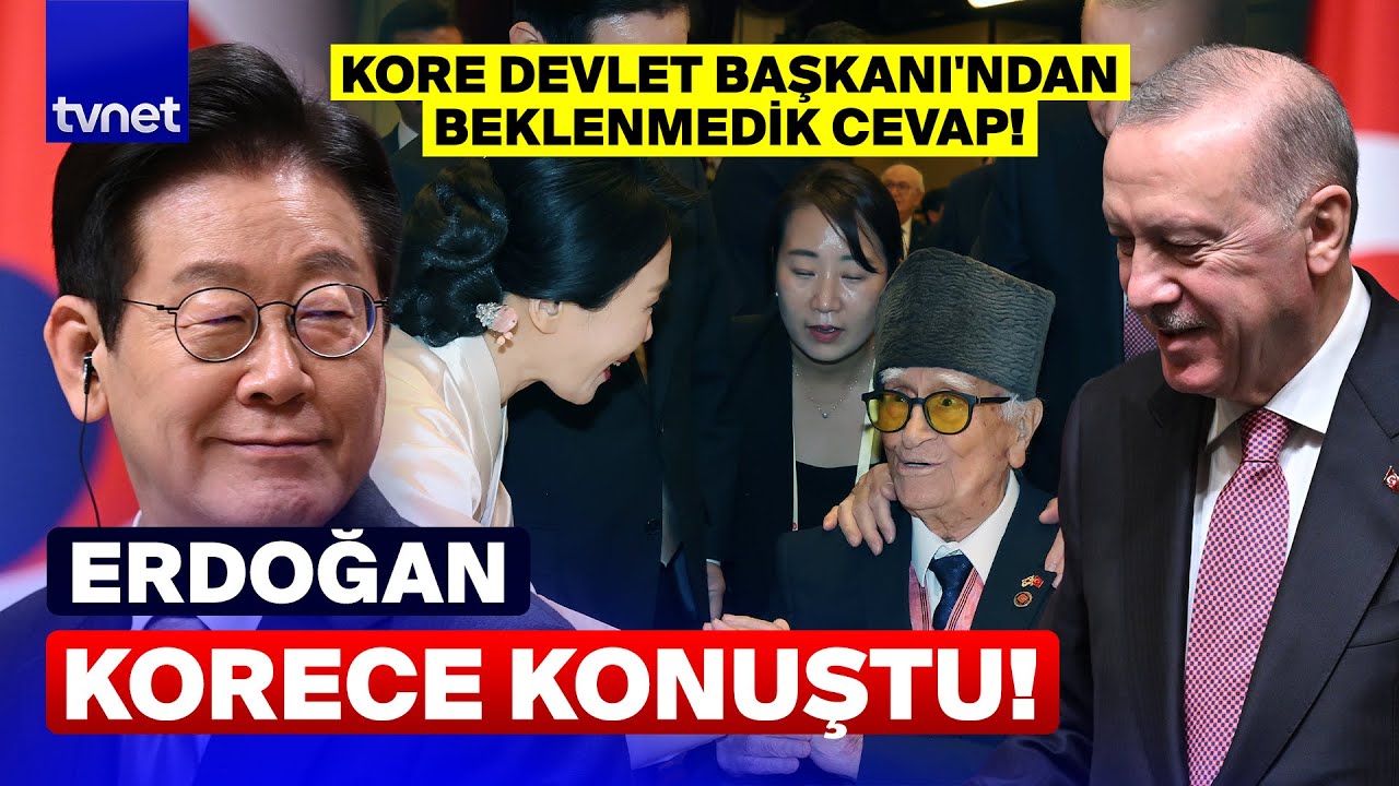 Cumhurbaşkanı Erdoğan'dan Kore liderine duygulandıran s&ouml;zler: Kan kardeşi olduk!