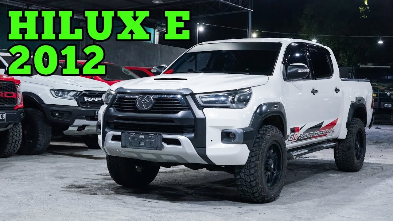 TOYOTA HILUX E 2012 RUBAH 2021‼️