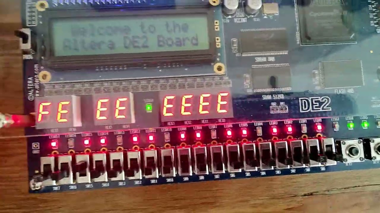 Altera DE2 - Cyclone ii FPGA Kartı İle Gömme İşlemi Nasıl Yapılır? (4 - bit - adder örneği)