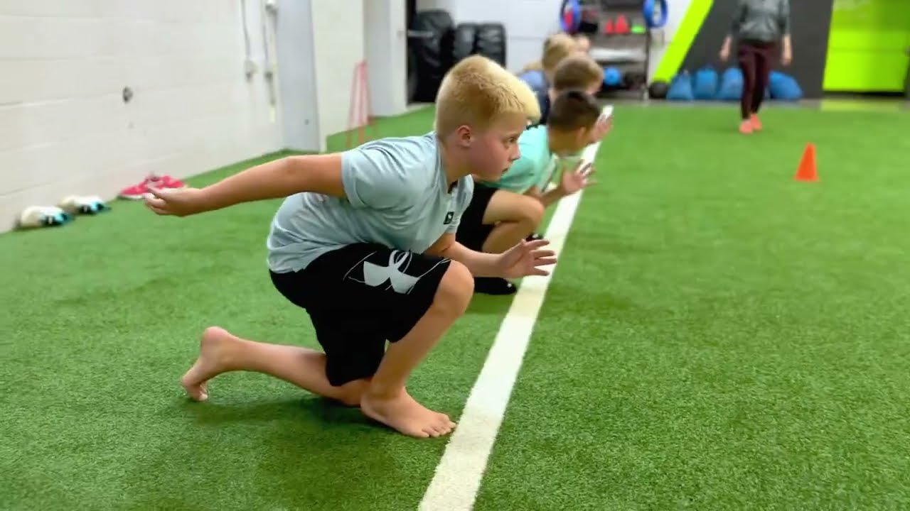 Youth Speed & Agility training sessions for ages 8-10 years old