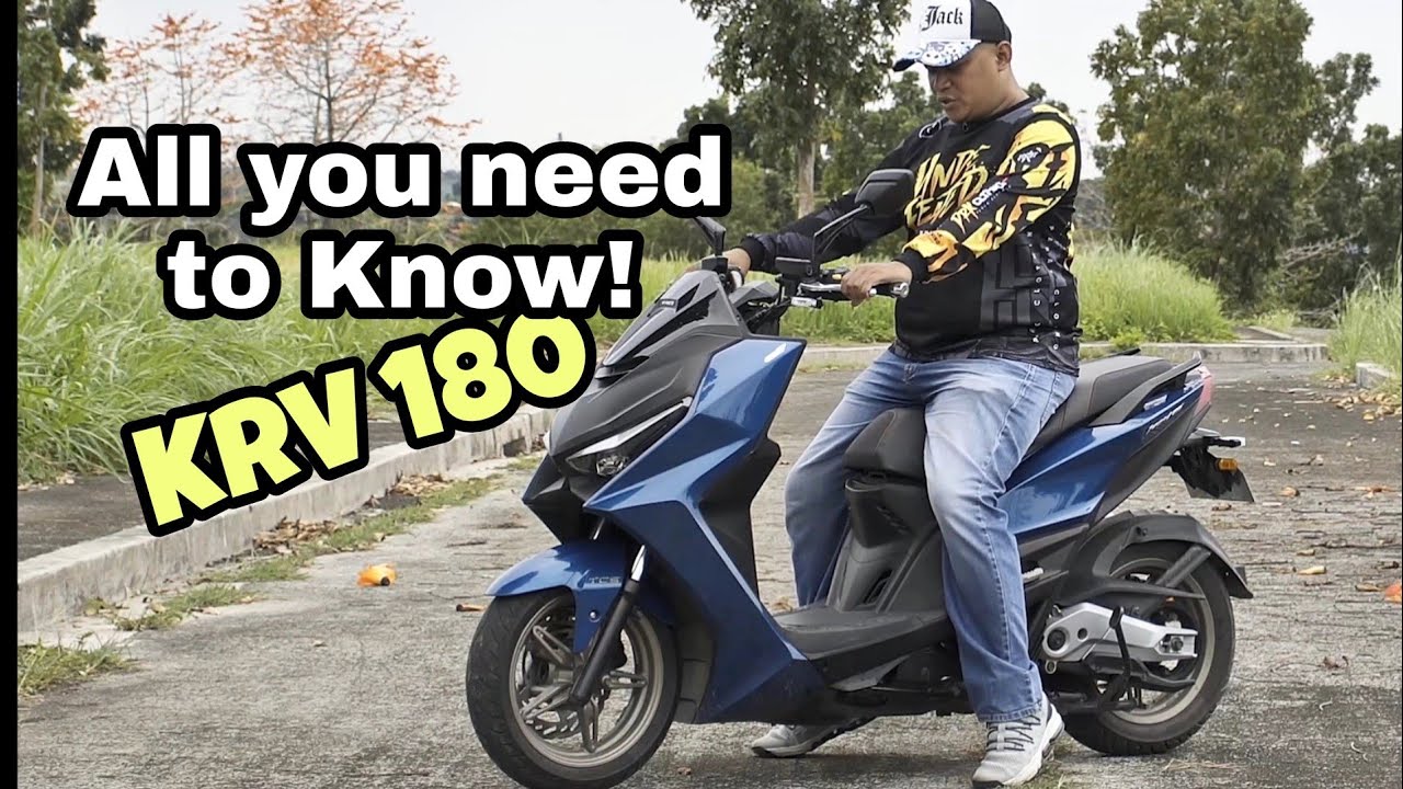 The New Kymco KRV 180i TCS Full Review