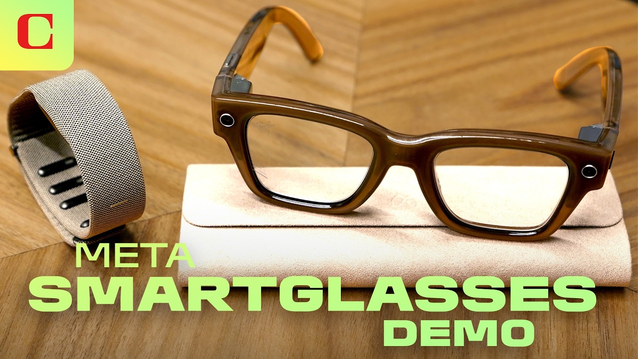 I Wore Meta’s New Glasses and Neural Wristband