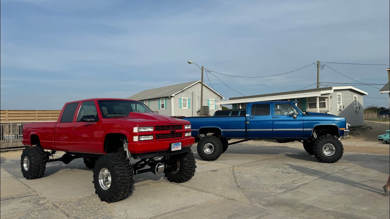 Огромная кабина для экипажа, Chevy 3500, 88-98, неразрезной мост