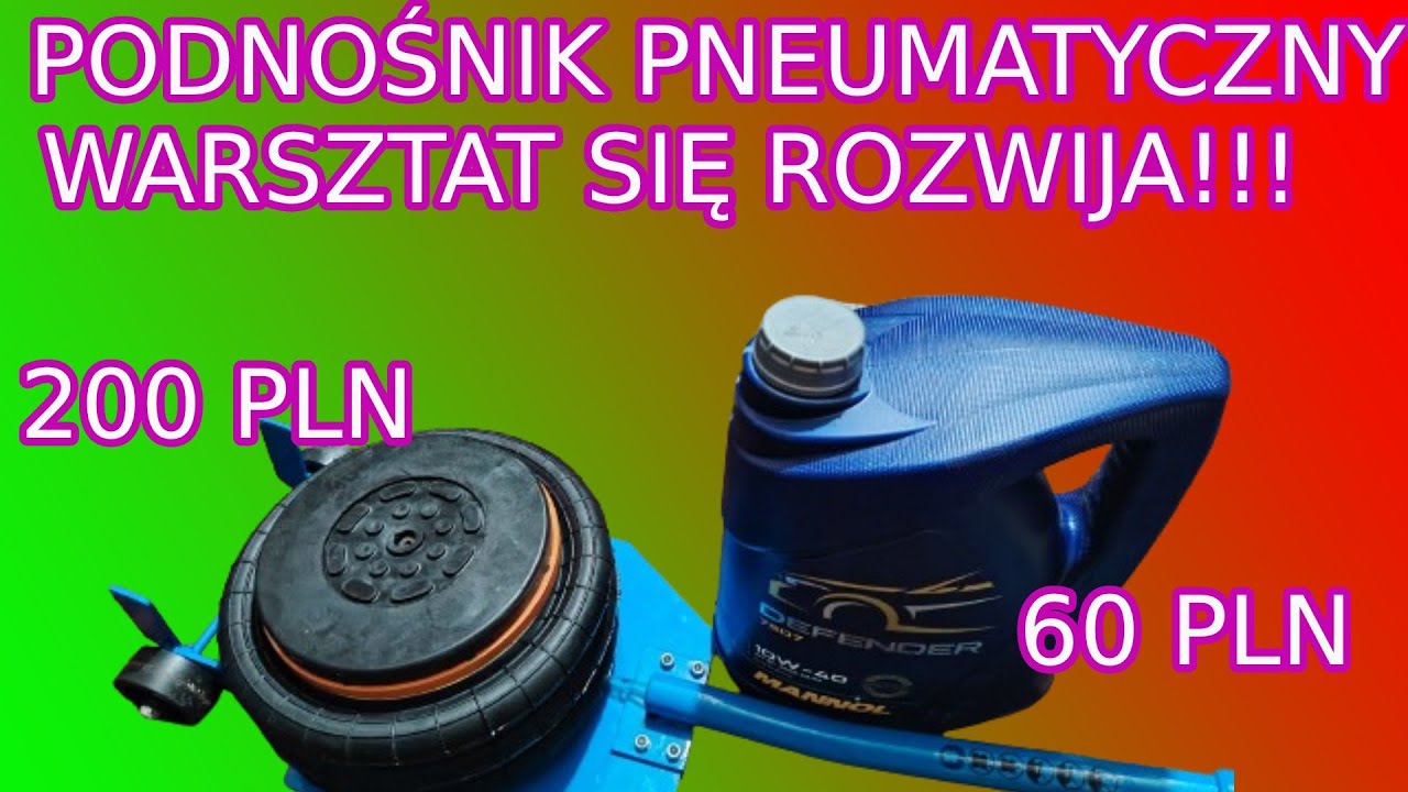 Podnośnik pneumatyczny i kilka innych ciekawych rzeczy 