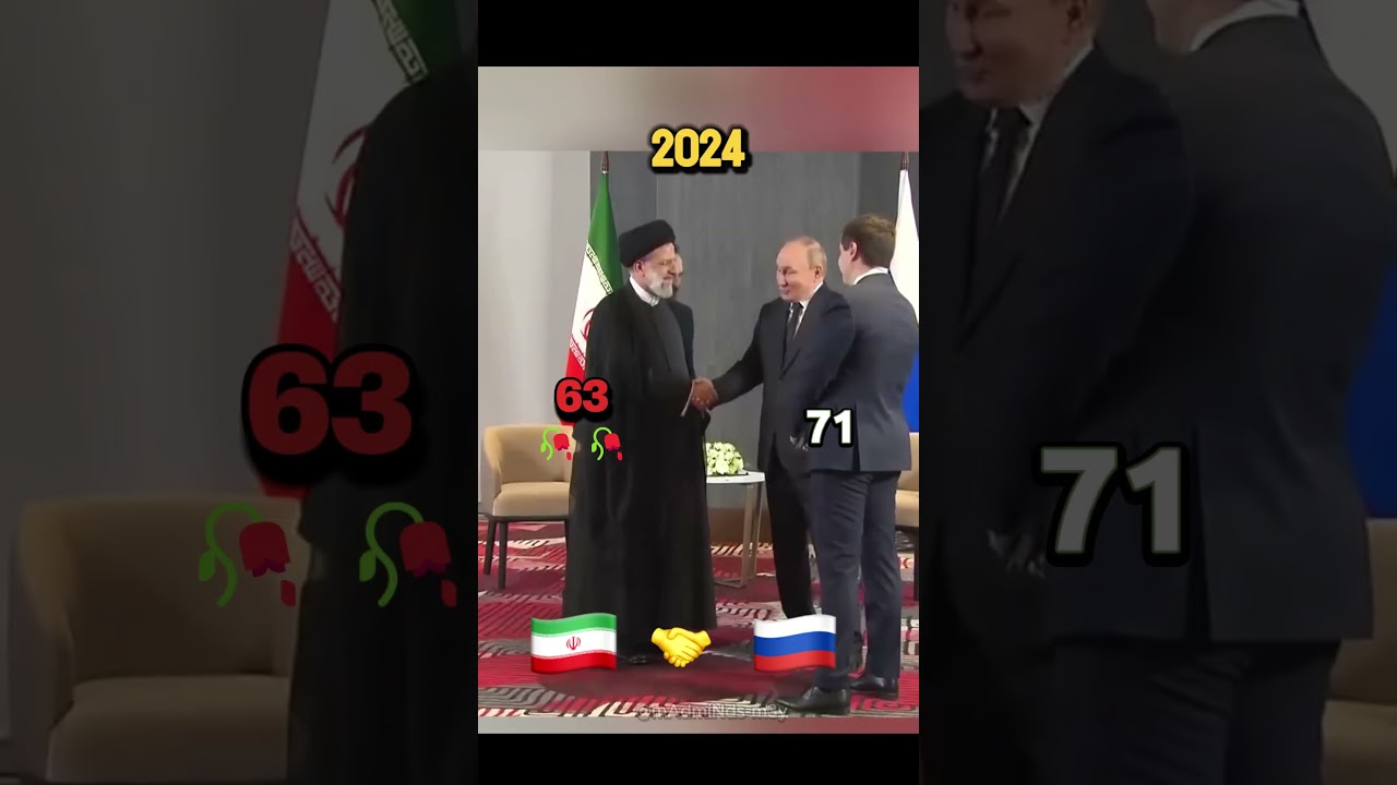 Putin Meets Iran&rsquo;s President Ebrahim Raisi - East Power play #putin #iran #ebrahimraisi  #russia