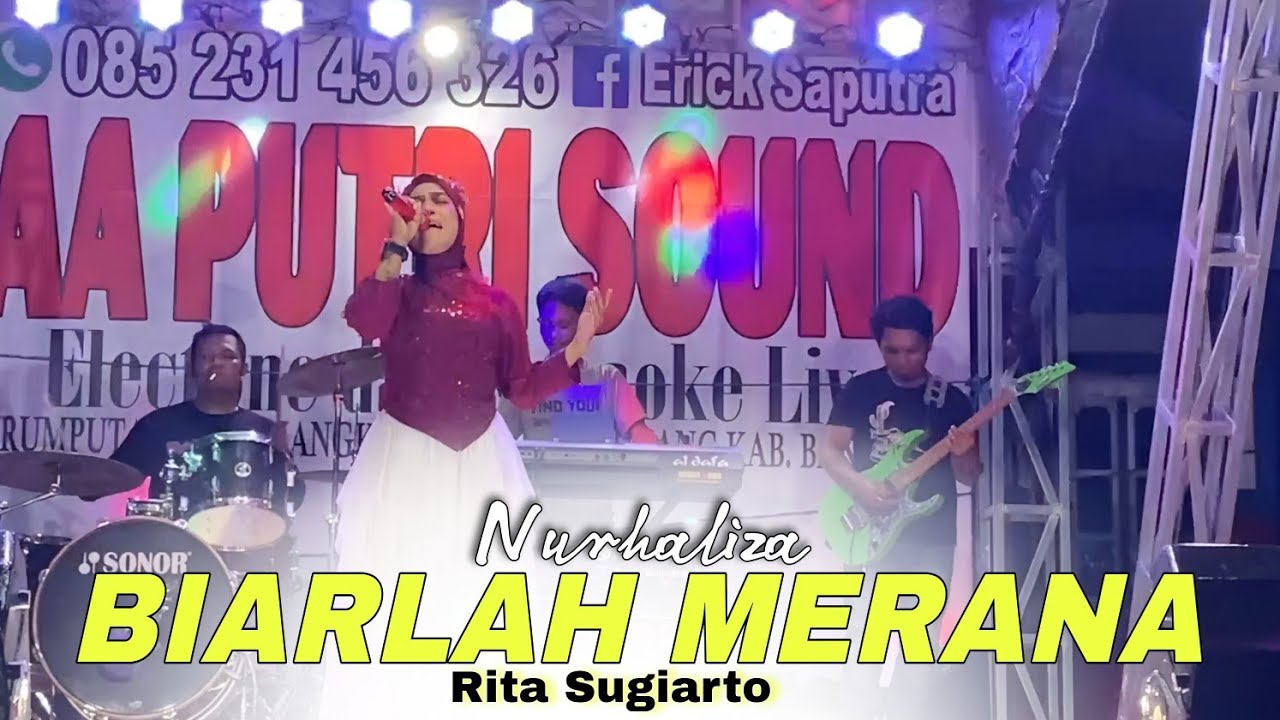 Lagu Dangdut || Biarlah Merana ( Rita Sugiarto ) Live AA PUTRI SOUND_ Nurhaliza