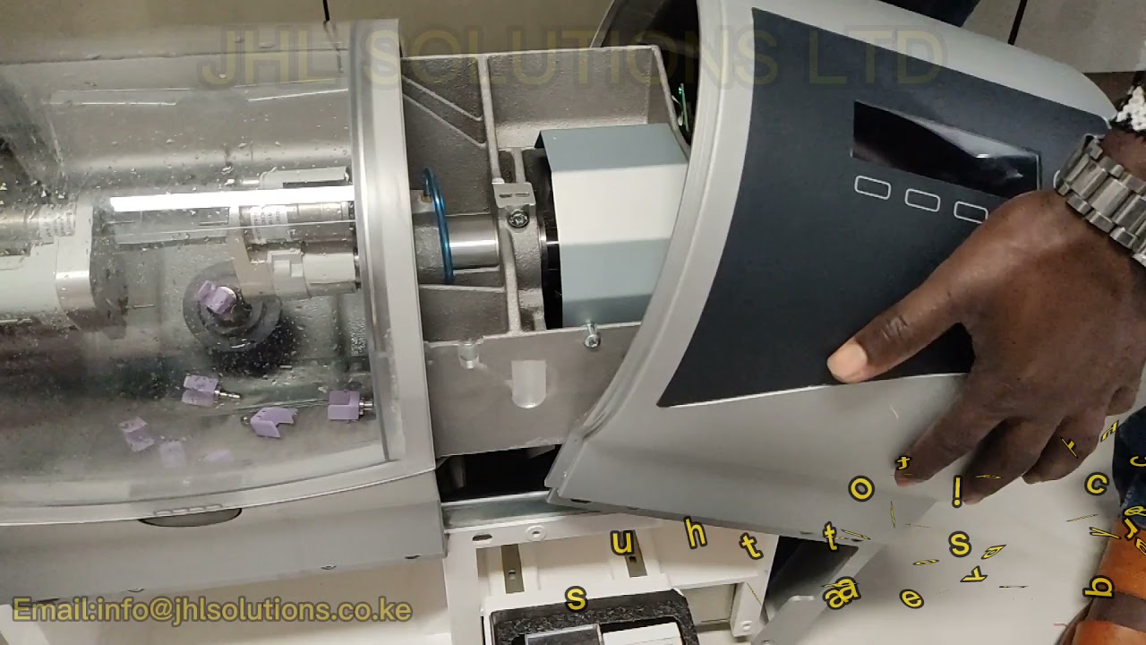 What inside the Milling unit. How Teeth  Are created out of Blocks