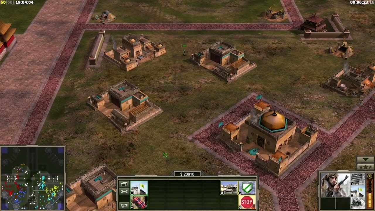 Generals Online (Orginal) - Mod CTF imperial Palace v4.map (4 vs 4)