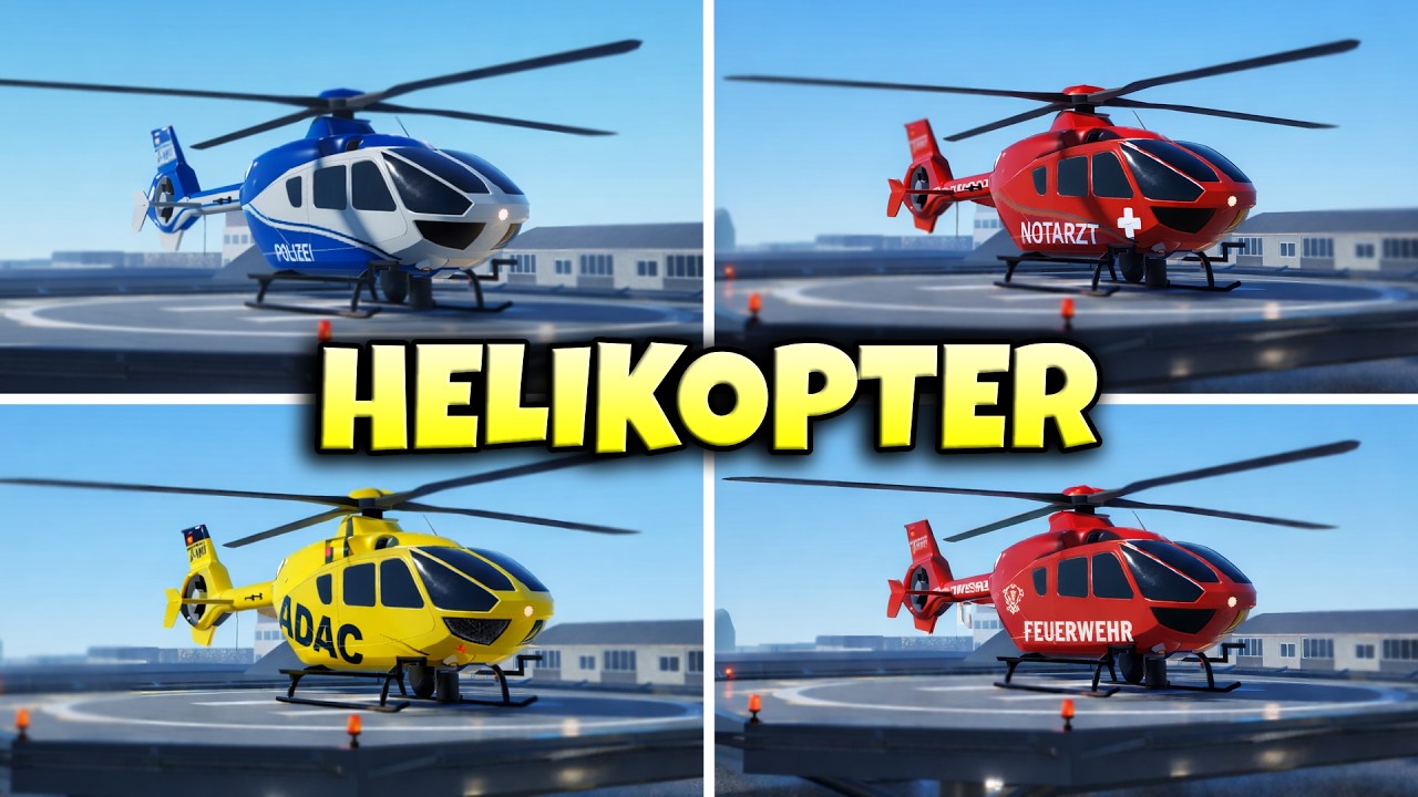 ALLE NEUEN HELIKOPTER im NOTRUF HAMBURG UPDATE?! | UPDATE Theorien ROBLOX Deutsch Update