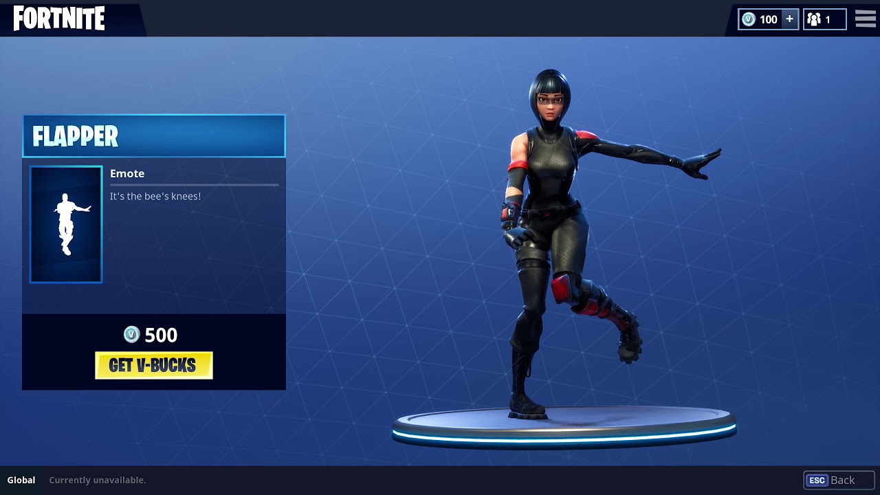 Lorelei Ni dancing flapper fornite