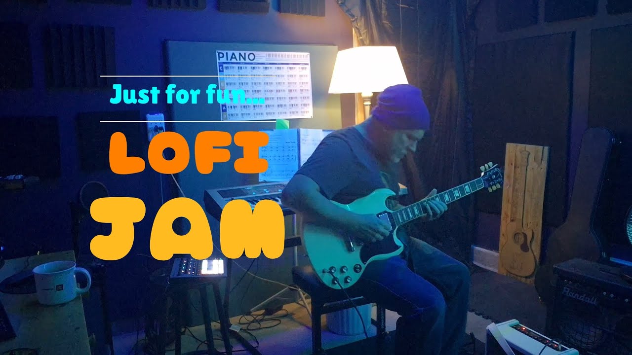 Rainy Day Lofi Jam - with sampler, guitar, and keys