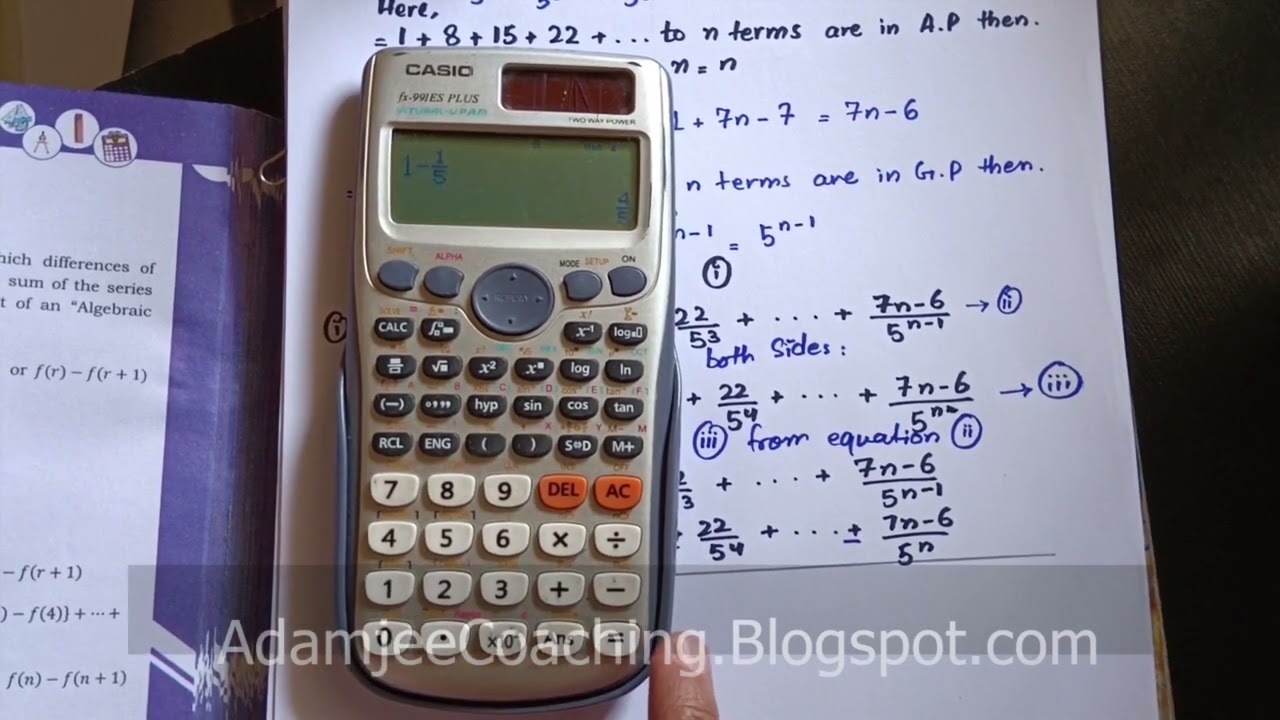 NEW Math 11th Exercise 5.2 Q.4 | Miscellaneous Series |