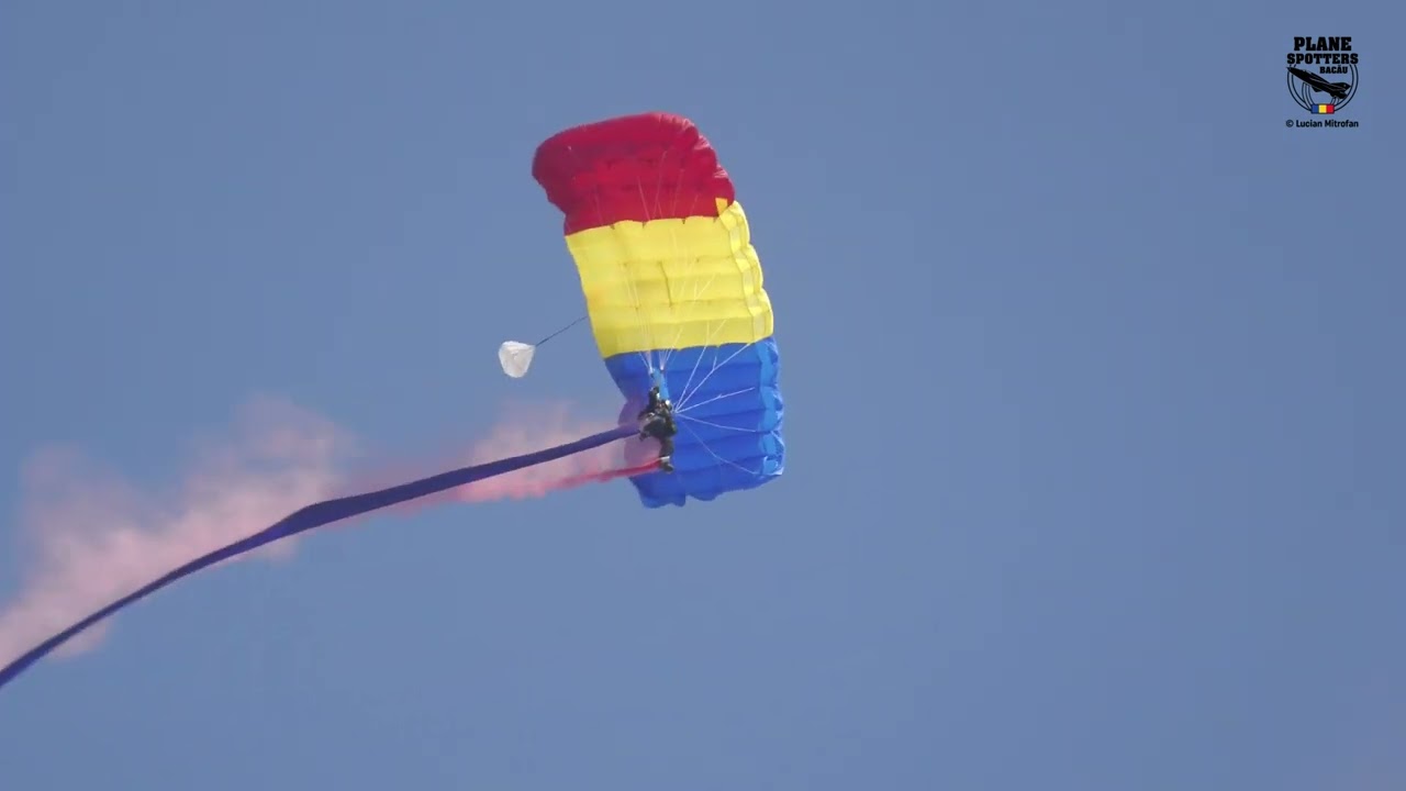 BIAS 2023 - Aeroclubul Romaniei - lansare parasutisti