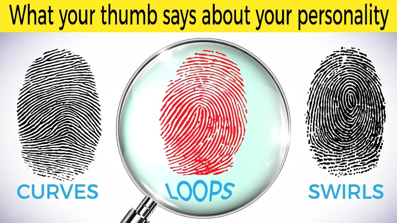 What Do Your Fingerprints Say About Your Personality?