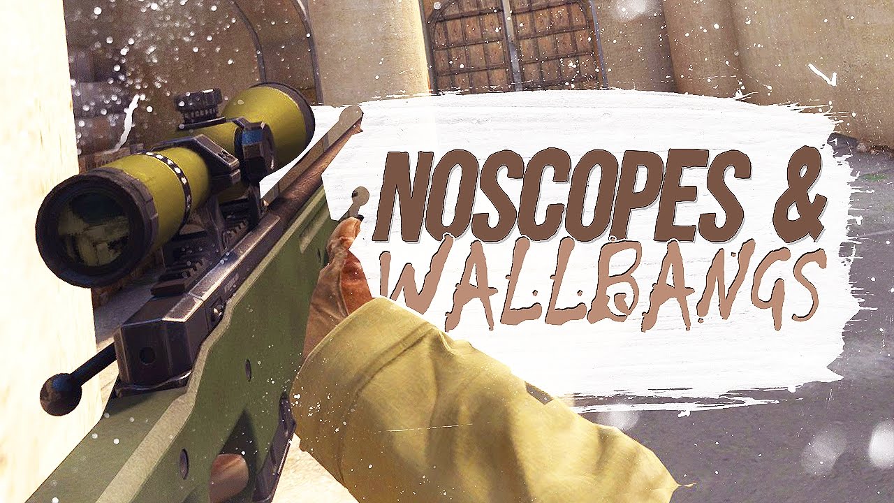 NOSCOPES & WALLBANGS - CSGO