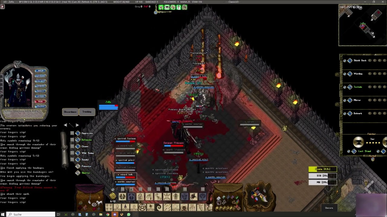 SSC Main Solo - IS THAT EVEN POSSIBLE?!? | Fire/Air Macer Build | Ultima Online 2023 | UO Outlands