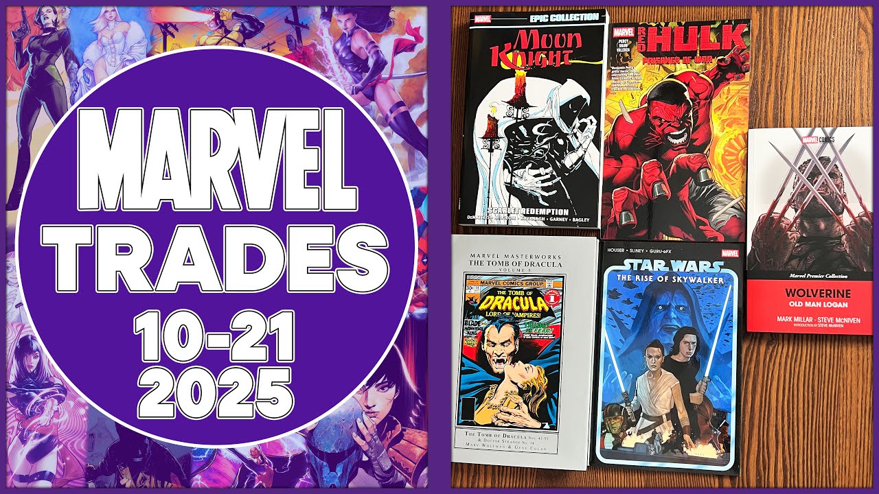 Marvel 21.10.25 | Эпическая коллекция «Лунный рыцарь»: Алый искупление | Старик Логан | Красный Халк