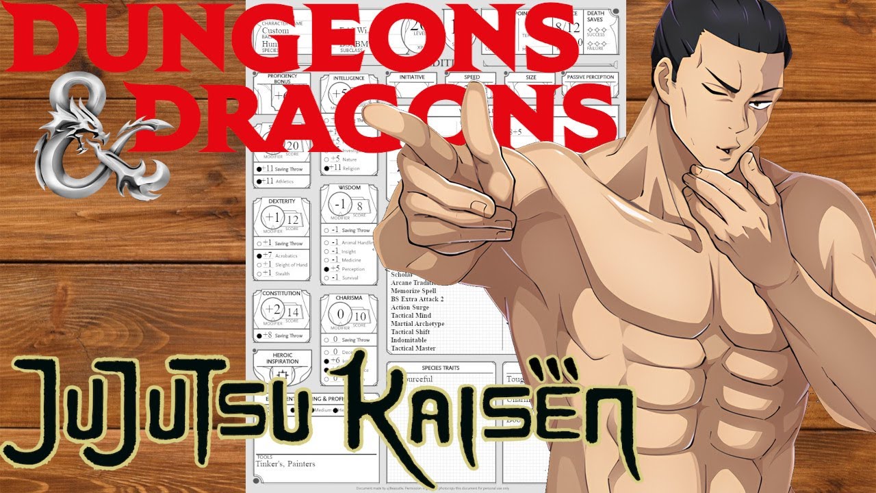 Nephilim Builds | Aoi Todo (Jujutsu Kaisen) [D&D 2024]