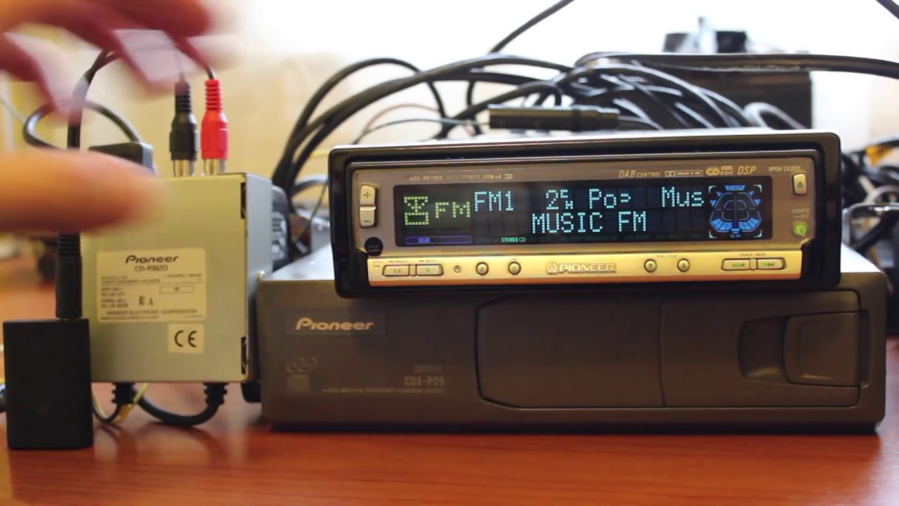 Pioneer KEH-P9700R, CD-RB20, CDX-P25, BT Reciever, Galaxy Mini -- Car Stereo set