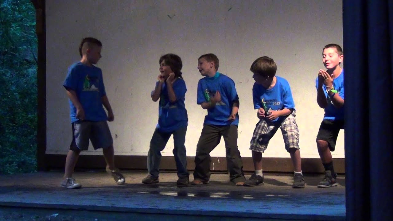 Camp De Los Ninos 2013 Campfire Skit Invisible Bench
