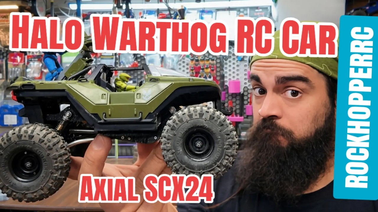 Радиоуправляемая машинка Halo Warthog на базе SCX24